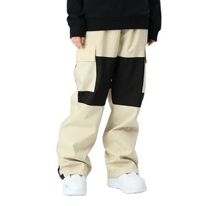 Venta al por mayor pantalones de esquí impermeables a prueba de viento pantalones de snowboard logotipo personalizado pantalones de invierno al aire libre para hombres mujeres Proveedor Profesional - Product Image 5