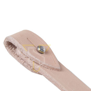 Cinturones de oficial de lujo de diseño personalizado de alta calidad, piel de vaca, cuero genuino, ligero, nuevo diseño, anillo en D de aleación, Pakistán - Product Image 6