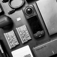 Caméra d'action professionnelle Insta X5 8K 60FPS 360° avec capteur d'image CMOS étanche pour l'enregistrement sportif et moto