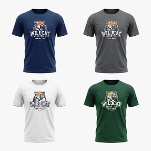 Camiseta Blanca al por Mayor Personalizada con Impresión DTF, 100% Poliéster, Impresión Gráfica Premium, Unisex, Estilo Casual Holgado - Product Image 2