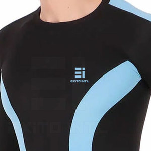 Men's Athletic Compression Shirt Long Sleeve Muscle Support Running Gym Training Top High Performance Eco-Friendly - Product Image 6