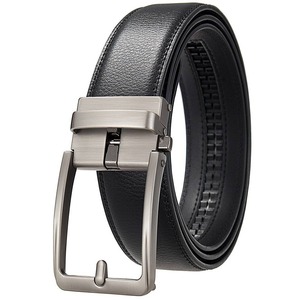 Genuine Leather Automatic Buckle Genuine Leather <b>Belt</b> Design Automatic <b>Belt</b> for <b>Men</b> - Product Image 3