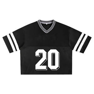 Camiseta Deportiva Negra de Doble Capa con Hombros Caídos, Fabricada en Pakistán, 100% Poliéster Transpirable - Product Image 1