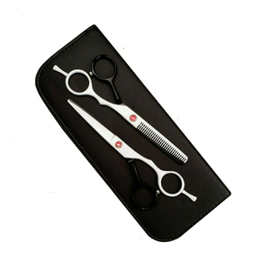 2026 Professional Beauty Barber <b>Scissors</b> Straight Stainless Steel Plastic Handle 6 Inch Right-<b>Handed</b> Thinning <b>Scissors</b> Sharp - Product Image 6
