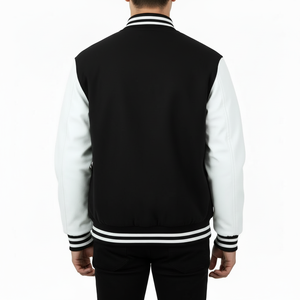 Chaqueta Universitaria Personalizada, Suave, Cómoda, Cálida, Tejido de Alta Calidad, Perfecta, Relajada, Cómoda, Unisex, Servicio OEM - Product Image 2