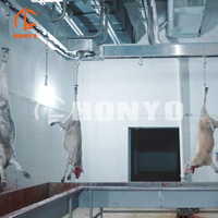 Équipement modulaire d'abattage et de boucherie de moutons pour usine de transformation de viande