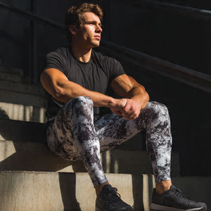 Leggings de Compresión Estampados para Hombre, Leggings de Yoga y Ejercicio con Sublimación, Leggings Deportivos para Hombre - Product Image 4