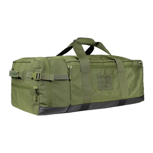 Olive Green Outdoor Sports Duffle Bag 50-70L <b>Soft</b> Shell Rectangular Travel <b>Luggage</b> With Zipper Pockets Unisex Lightweight - Product Image 1