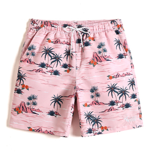 Pantalones Cortos de Playa Personalizados de Alta Calidad para Hombre, Talla Grande, Secado Rápido, Transpirables, Ecológicos, Estilo Urbano, Estampados, con Cordón Ajustable - Product Image 3