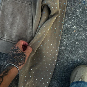 Sweat à capuche pour homme, design tendance, 100% coton molletonné, vêtement décontracté d'hiver, broderie, coupe ample, haute qualité, faible MOQ - Product Image 5