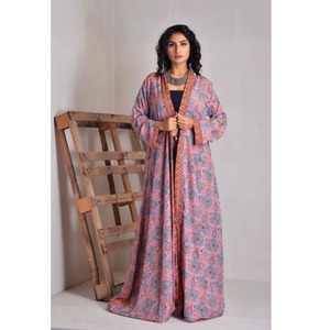 Bata Kimono para Mujer, Cómoda y Transpirable, de Seda, Bata Larga Kimono, Camisón, Bata de Baño Bohemia - Product Image 1