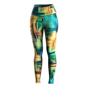 Leggings de sport pour femme, taille haute, respirants, tricotés, à coutures, très élastiques, pour la gym, le fitness, le yoga, la course et le style décontracté - Product Image 2