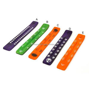 Polished <b>Wooden</b> Incense <b>Stick</b> Holder Ash Catcher Stand with Custom Logo Handmade Stands From India Bulk Sale - Product Image 6