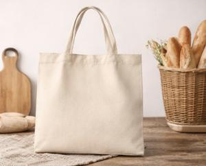 Sacs fourre-tout en coton 100 % avec poignée courte, imprimés sur mesure pour usage quotidien, prix d'usine sur les sacs de courses en coton – Vente en gros - Product Image 3