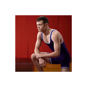 Combinaisons de lutte sublimées résistantes à la décoloration, logo personnalisé du nom de l'équipe, impression haute densité, singlet - Product Image 6