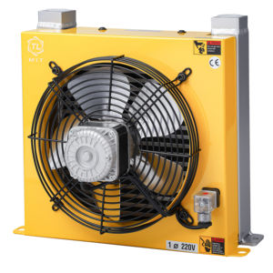 Sistema de enfriamiento hidráulico de aluminio personalizado TL2-26, intercambiador de calor de placas y aletas, larga vida útil, enfriador de aceite refrigerado por aire. - Product Image 1