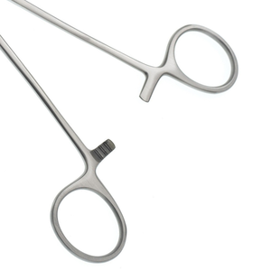 Pinzas Schnidt Tonsil Forceps de 7 1/2″ Ligeramente Curvadas con Anillos Cerrados, Instrumento Quirúrgico de Acero Inoxidable para ORL, Herramienta de Precisión - Product Image 6