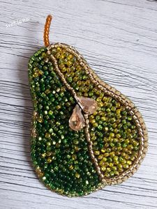 Broche de Bordado con Cuentas Hecho a Mano de Primera Calidad, Estilo Vintage, Elegante Broche de Bordado Floral con Cuentas, Diseño Artesanal - Product Image 6