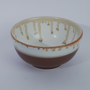 Tazón Pequeño de Cerámica Color Crema Marrón, Diseño Japandi, Apto para Lavavajillas, para Arroz, Sopa, Fideos, Postre, Restaurante, Hotel, Cafetería, HORECA - Product Image 4
