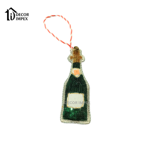 Breloques de sac brodées à la main en perles de rocaille, porte-clés, utilisant des perles de rocaille de qualité supérieure - Product Image 3