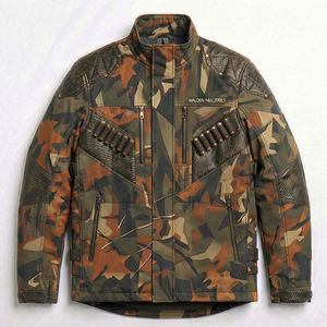 เสื้อแจ็คเก็ตผ้าแคนวาสลายพรางสำหรับล่าสัตว์ฤดูร้อนสำหรับผู้ชาย กันน้ำ ทนทาน อุ่นสบาย เหมาะสำหรับการยิงปืน รับผลิตแบบ OEM - Product Image 1