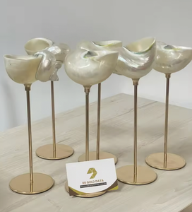 Premium Handmade Seashell <b>Wine</b> Glass Vietnam Natural Shell Material for Drink Serving Decor <b>Table</b> Use Bulk Supply - Product Image 5