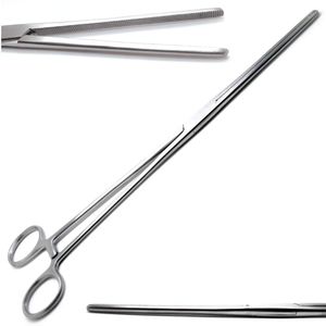 Pinzas Hemostáticas Rochester Pean de 12 Pulgadas, Rectas, Pinzas Quirúrgicas Veterinarias, Pinzas Hemostáticas de Acero Inoxidable, Certificación OEM CE - Product Image 1