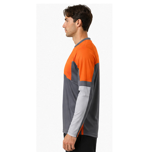 Maillot de motocross personnalisé, uni, respirant, pour le sport, la course, la moto, avec votre propre logo, de la meilleure qualité - Product Image 1