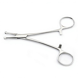 Pinzas Ortopédicas REEAX ENTERPRISES de 15 cm (6'') de Acero Inoxidable, Hemostato Manual, Certificado CE, Dispositivo Médico Clase I para Hospital - Product Image 1