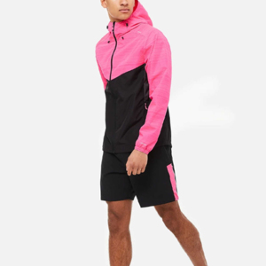 Conjunto Deportivo Premium de Chaqueta y Pantalones Cortavientos con Diseño de Tela Transpirable y Cómoda - Product Image 2