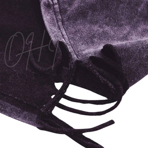 Camiseta Oversize para Hombre con Efecto Desgastado, Estilo Urbano Hip Hop, Ajuste Holgado, Lavado Ácido, 100% Algodón, con Logo, Moda de Verano - Product Image 5