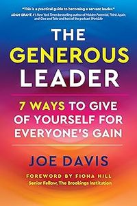 The Generous Leader By Joe Davis English Hardcover <b>book</b> Business Leadership & Professional Development <b>Book</b> - Product Image 2