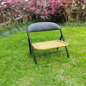 Ensemble de 4 chaises de jardin en rotin - Product Image 1