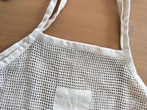 Sacs en filet naturels et biologiques, grands sacs fourre-tout réutilisables en coton biologique, sacs en filet pour légumes et emballages - Product Image 5