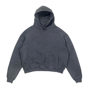 Sac à dos ample et épais pour homme en polaire polyester/coton, coupe carrée, épaules tombantes, style streetwear hiver, teinture unie - Product Image 5