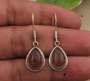 ต่างหูเงินแท้ 925 ประดับเพชรซิคอนเชอร์รี่ธรรมชาติ คุณภาพระดับ AAA เครื่องประดับหรูหราสำหรับผู้หญิงสำหรับงานปาร์ตี้ - Product Image 3