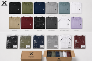 Camiseta Deportiva de Secado Rápido para Hombre X Sports City, Manga Corta, Cuello Redondo, Color Sólido, Ropa Deportiva, Camiseta de Fitness de Verano con Logotipo X - Product Image 6