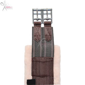 Cinturones de equitación Daily English Horses, acolchados con forro polar suave, de doble cara, resistentes, con hebillas elásticas de acero inoxidable, seguros, personalizables y reutilizables - Product Image 6