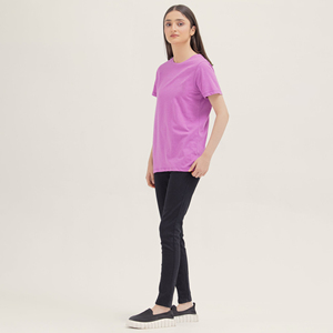 Camisetas de Verano Personalizadas al por Mayor para Mujer, Impresas, 100% Algodón, Transpirables, Diseño OEM, Camiseta Unisex de la Mejor Calidad con OEM - Product Image 3