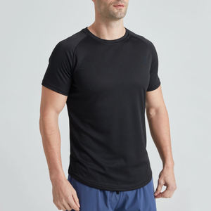 เสื้อยืดออกกำลังกายคุณภาพสูง ซับเหงื่อ แห้งเร็ว ระบายอากาศดี สวมใส่สบาย เหมาะสำหรับฤดูร้อน เล่นกีฬา ฟิตเนส สำหรับผู้ชาย - Product Image 4