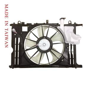 Pièces automobiles TAIWAN Ventilateur de refroidissement pour TOYOTA COROLLA 14'~(USA) avec cache supérieur OEM # 16711-0T130 - Product Image 1