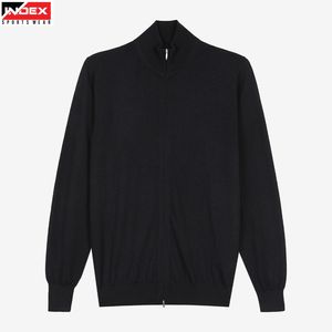 Sweat-shirt décontracté pour homme à col zippé, manches longues, tissu doux, prix abordable, pour commandes en gros hiver - Product Image 1