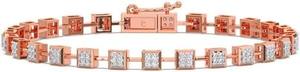 High Shine 925 Sterling Silver Moissanite Diamond <b>Bracelet</b> Fashion Forward Unisex Jewelry for Modern Styling - Product Image 3