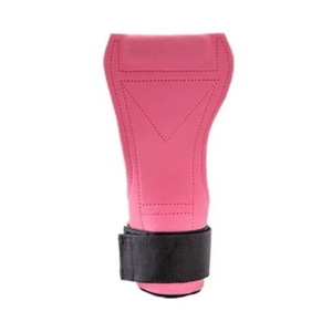 Support de poignet en cuir avec poignée ergonomique et fermeture auto-agrippante réglable pour la musculation et l'entraînement de force, protège-paume unisexe - Product Image 2