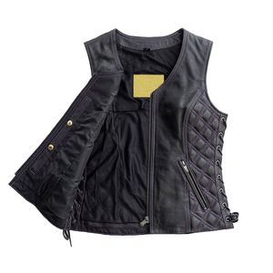 Casual Wear High Quality Breathable <b>Men</b> Leather <b>Vest</b> Winter Customizable Slim Casual Winter OuterWear OEM Service Comfortable - Product Image 3