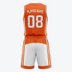 Maillots de basket-ball professionnels pour compétition, impression numérique, en mesh, ensembles de basket-ball pour jeunes, uniformes de basket-ball personnalisés de haute qualité - Product Image 2