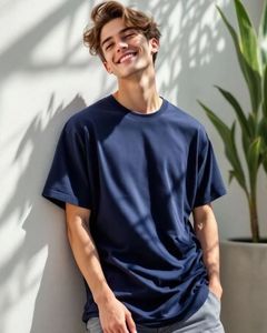 Proveedor Mayorista de Camisetas Streetwear, Camisetas Blancas Extra Grandes de Alta Calidad, 100% Algodón Peinado, Certificación OEKO TEX - Product Image 4