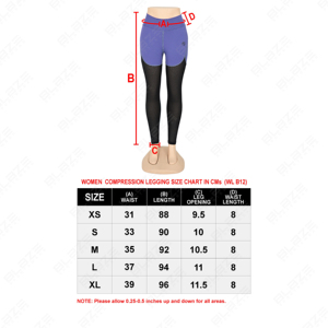 Leggings de yoga con cintura elástica, mallas de yoga con panel de malla de color contrastante - Product Image 6