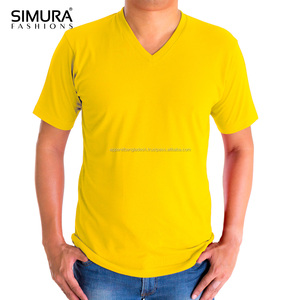 เสื้อยืดคอกว้างผู้ชาย SIMURA ผ้าฝ้าย 100% ระบายอากาศได้ดี ทรงปกติ สวมใส่สบายๆ สำหรับผู้ใหญ่ - Product Image 6