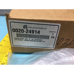 AMAT 0020-24914 Anillo de Cubierta SST 8" 101 COVERAGE - Equipo y Piezas de Semiconductores de Confianza de Global Legacy - Product Image 2